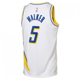 Maillot Basket Homme Indiana Pacers Jarace Walker 2025-26 Nike City Edition Blanc Swingman